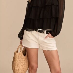 Lucky Brand White Denim Shorts